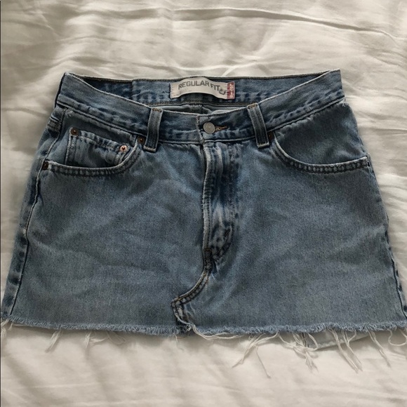 Urban Outfitters Dresses & Skirts - Urban Renewal Levi’s Denim Skirt